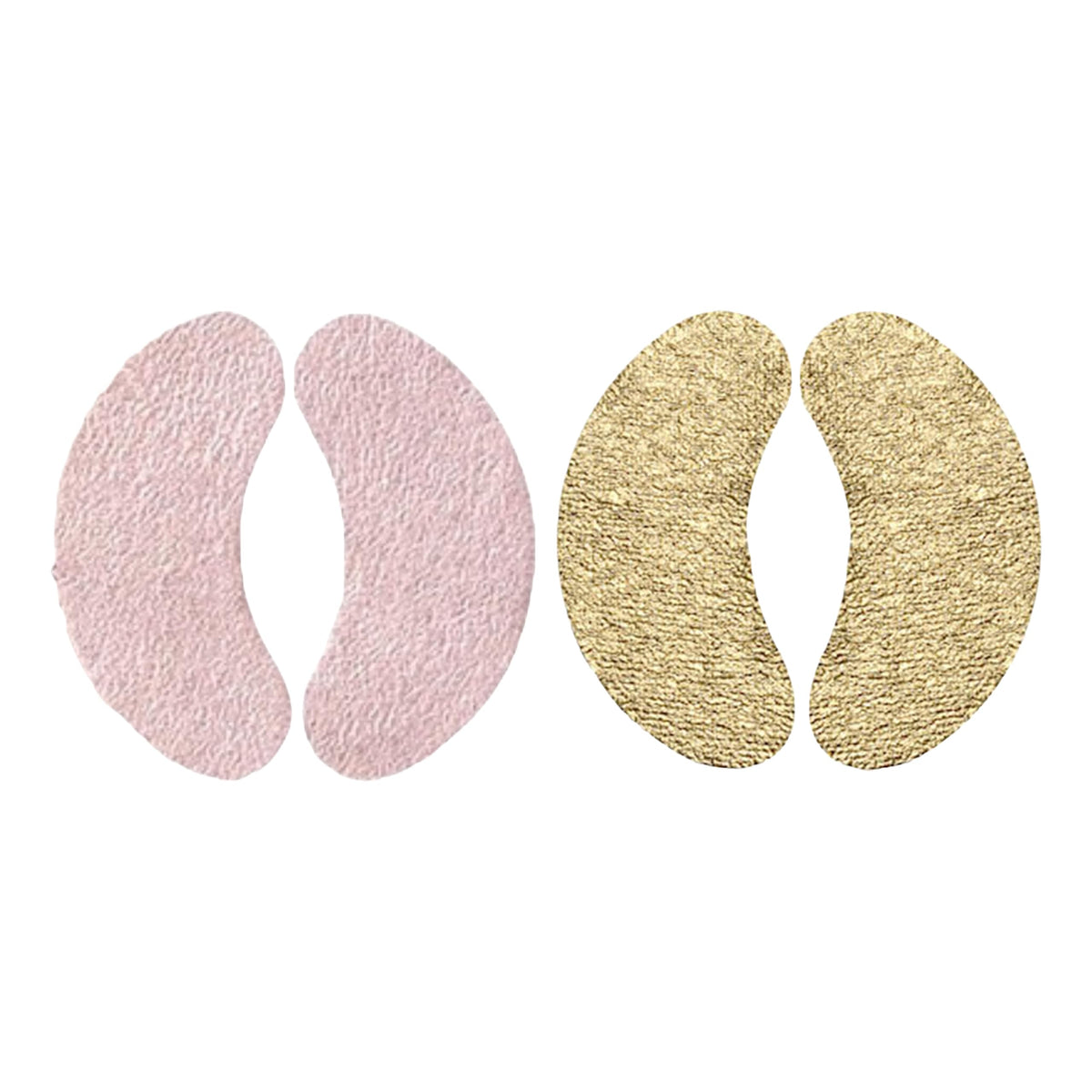 Wander Beauty Baggage Claim 2-pack featuring Gold and Rose Gold foil under-eye patches for an instant brightening and depuffing effect.